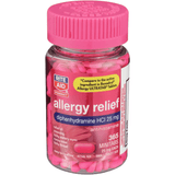 Rite Aid Allergy Relief with Diphenhydramine HCI 25 mg (Suplemento Para La Alergia Respiratoria) - 365 Tabletas - Haz Tu Pedido