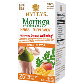 Hyleys Moringa With Green Tea - 25 Bolsas de Te - Haz Tu Pedido
