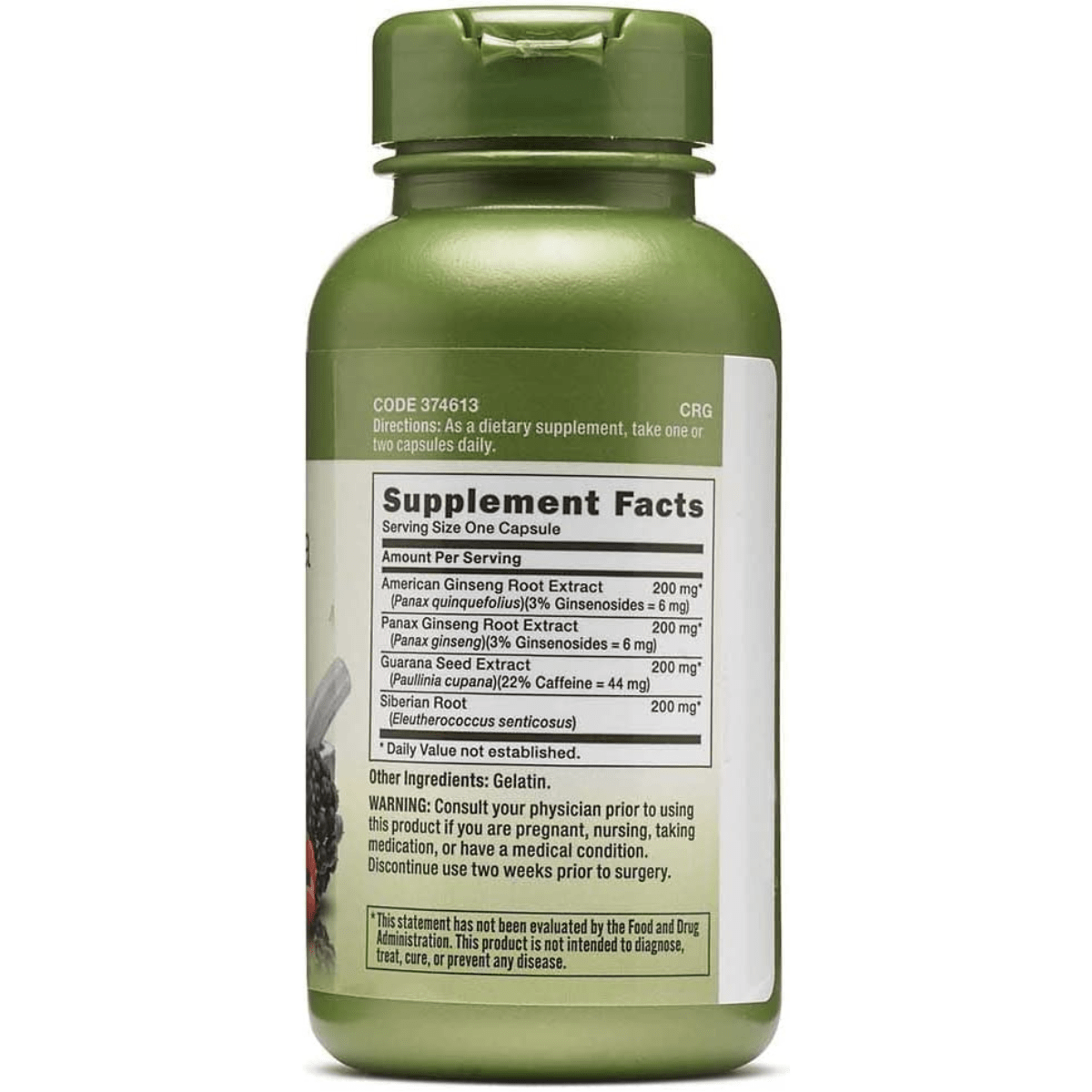 GNC Apoya la Vitalidad y La Energia (Triple Ginsa Rush) - 100 Cápsulas - Haz Tu Pedido