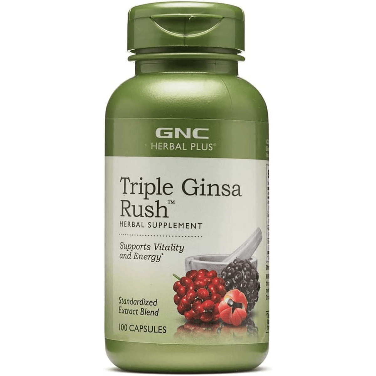 GNC Apoya la Vitalidad y La Energia (Triple Ginsa Rush) - 100 Cápsulas - Haz Tu Pedido