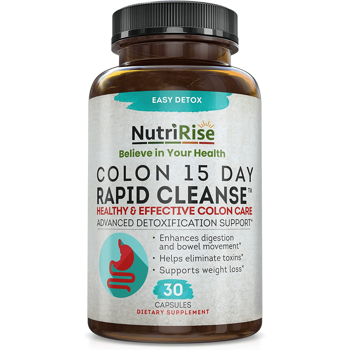 Nutririse 15 Day Quick Colon Cleanse - 30 Cápsulas Blandas - Haz Tu Pedido