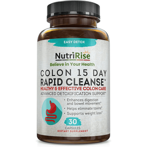 Nutririse 15 Day Quick Colon Cleanse - 30 Cápsulas Blandas - Haz Tu Pedido