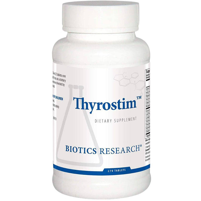 Biotics Research Soporte de Tiroides (Thyrostim) - 270 Tabletas - Haz Tu Pedido