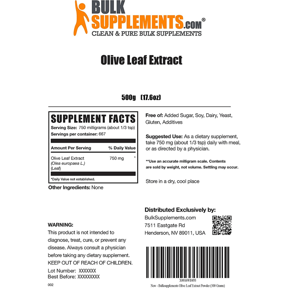 Extracto de Hoja de Olivo - 750 mg - Haz Tu Pedido