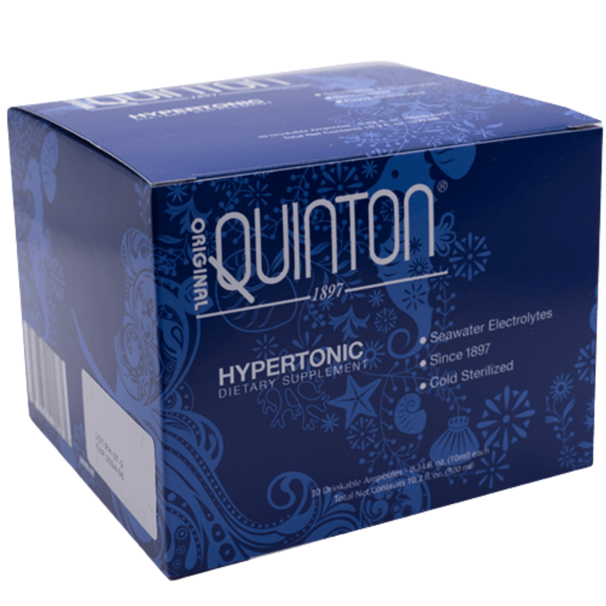Quicksilver Scientific Solución Hipertónica con Electrolitos Multi Minerales (Quinton Hypertonic) 30 Ampollas - Haz Tu Pedido