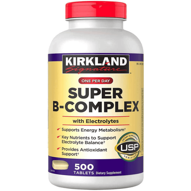 Super Complejo B con Electrolitos - 500 Tabletas - Haz Tu Pedido