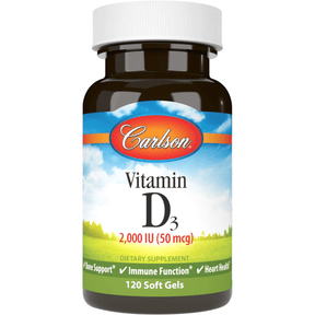 Carlson Vitamina D3, 2000 UI (50 mcg) - Haz Tu Pedido