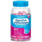 Schiff Digestive Advantage Probiótico Diario Digestivo  - Sabor Fruta Natural - 90 Gomitas - Haz Tu Pedido