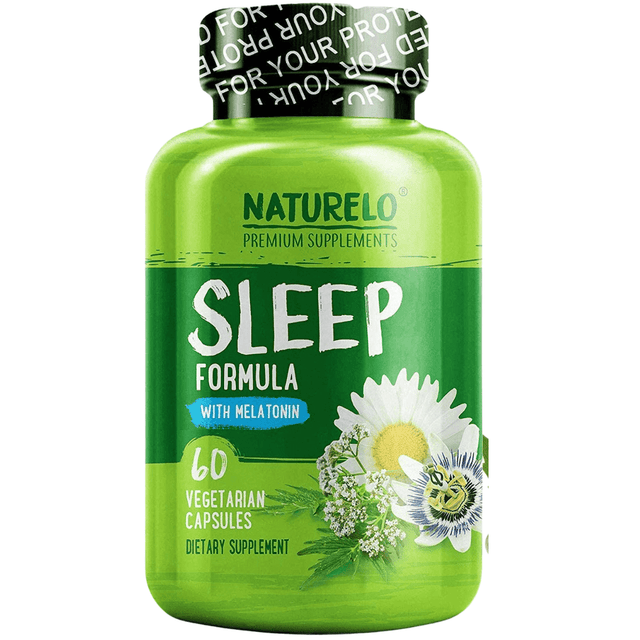Naturelo Formula Para Ayudar a Dormir Mejor - 60 Cápsulas Vegetarianas - Haz Tu Pedido