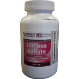 Pharbest Sulfato Ferroso 325 mg - 1000 Tabletas - Haz Tu Pedido