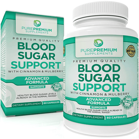 Pure Premium Soporte De Azúcar En La Sangre - 60 Cápsulas - Haz Tu Pedido