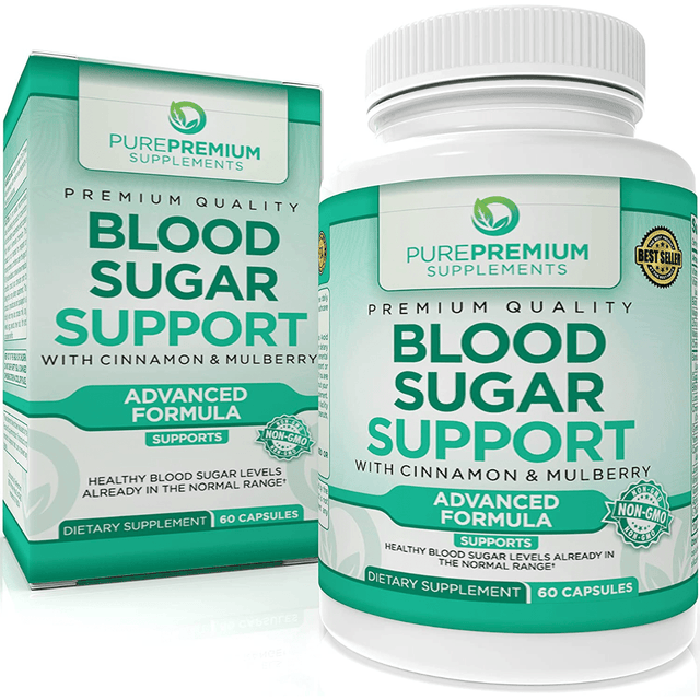 Pure Premium Soporte De Azúcar En La Sangre - 60 Cápsulas - Haz Tu Pedido