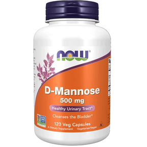 NOW Foods D-Mannose 500 mg - Haz Tu Pedido