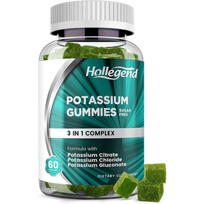 Hollegend Potasio 3 en 1 Sin Azúcar - 60 Gomitas - Haz Tu Pedido