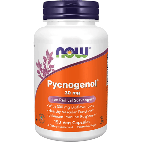 NOW Foods Pycnogenol 30 mg con Bioflavonoides - Haz Tu Pedido