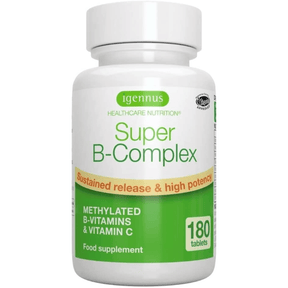 Igennus Healthcare Nutrition Super Complejo B - 180 Tabletas - Haz Tu Pedido