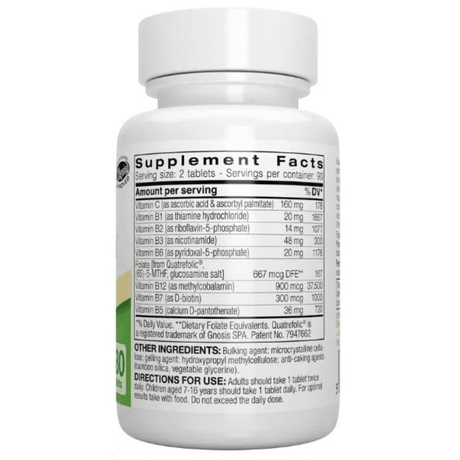 Igennus Healthcare Nutrition Super Complejo B - 180 Tabletas - Haz Tu Pedido
