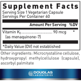 Douglas Laboratories Vitamina K2 - 60 Cápsulas Vegetarianas - Haz Tu Pedido
