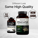 NatureBell Mucuna With Ashwagandha 1500 mg  - 240 Cápsules - Haz Tu Pedido