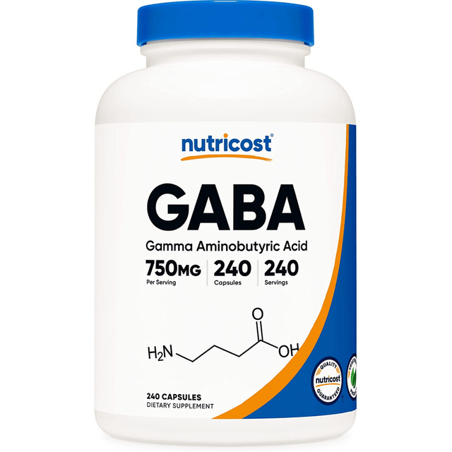 Nutricost GABA - 240 Cápsulas - Haz Tu Pedido