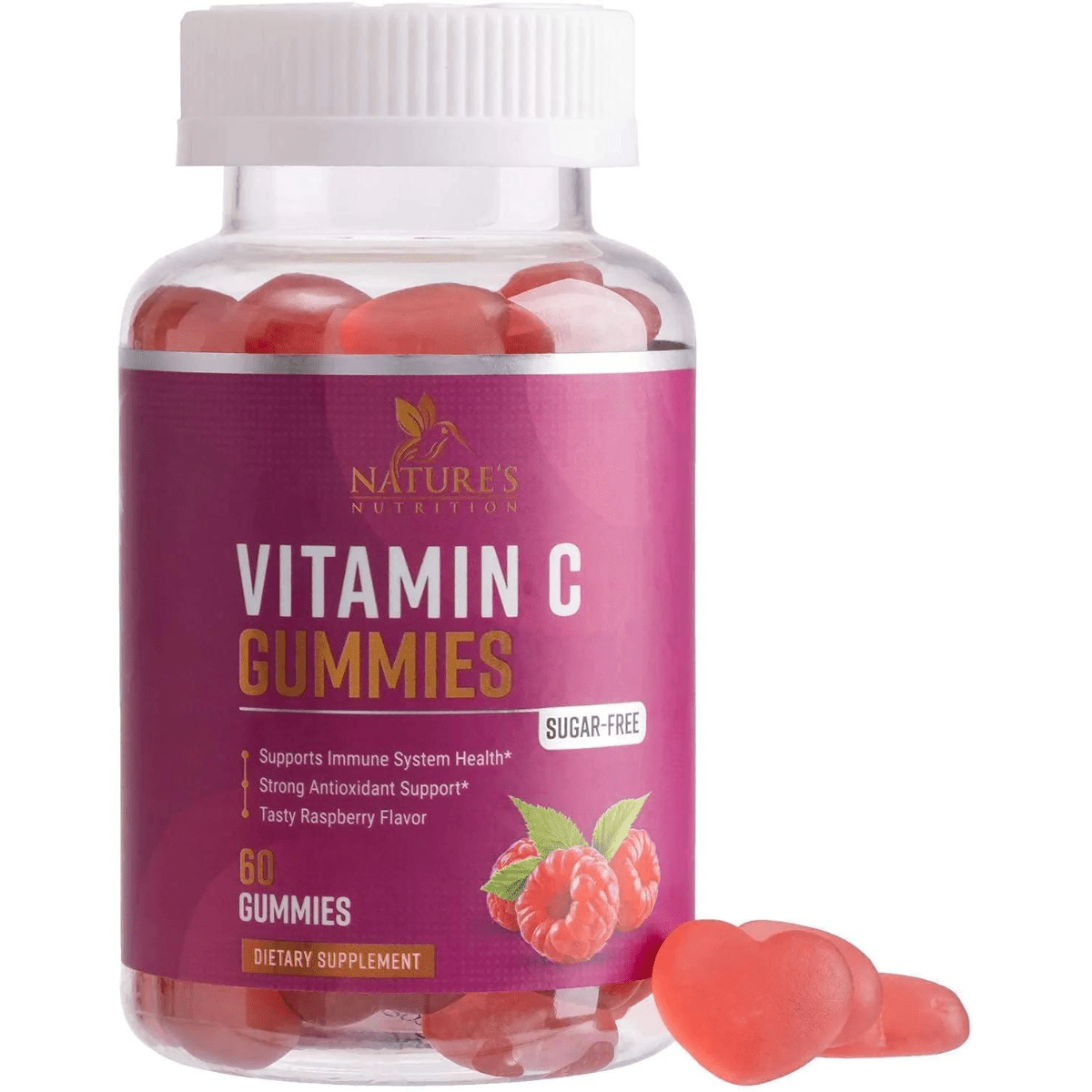 Nature's nutrition Vitamina C - Frambuesa - Haz Tu Pedido
