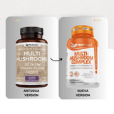 Herbtonics Multi Mushrooms Immune Defense Support - 120 Cápsulas Vegetarianas - Haz Tu Pedido