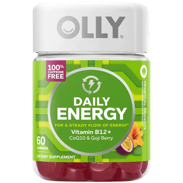 OLLY Vitamina B12 Con CoQ10 Energía Diaria - Maracuyá - Haz Tu Pedido