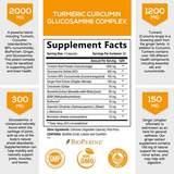 Nature's nutrition Glucosamina con Jengibre 2000 mg - Haz Tu Pedido