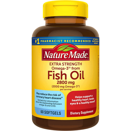 Nature Made Aceite de pescado 2800mg - 60 Cápsulas Blandas - Haz Tu Pedido