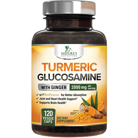 Nature's nutrition Glucosamina con Jengibre 2000 mg - Haz Tu Pedido