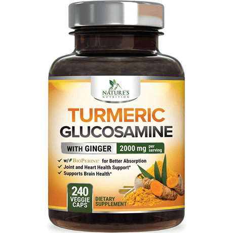Nature's nutrition Glucosamina con Jengibre 2000 mg - Haz Tu Pedido