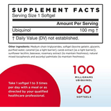 Jarrow Formulas Ubiquinol 100 mg - Haz Tu Pedido
