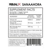 PrimalFX Vitamina D3 + MK4 10000 IU - 60 Cápsulas - Haz Tu Pedido