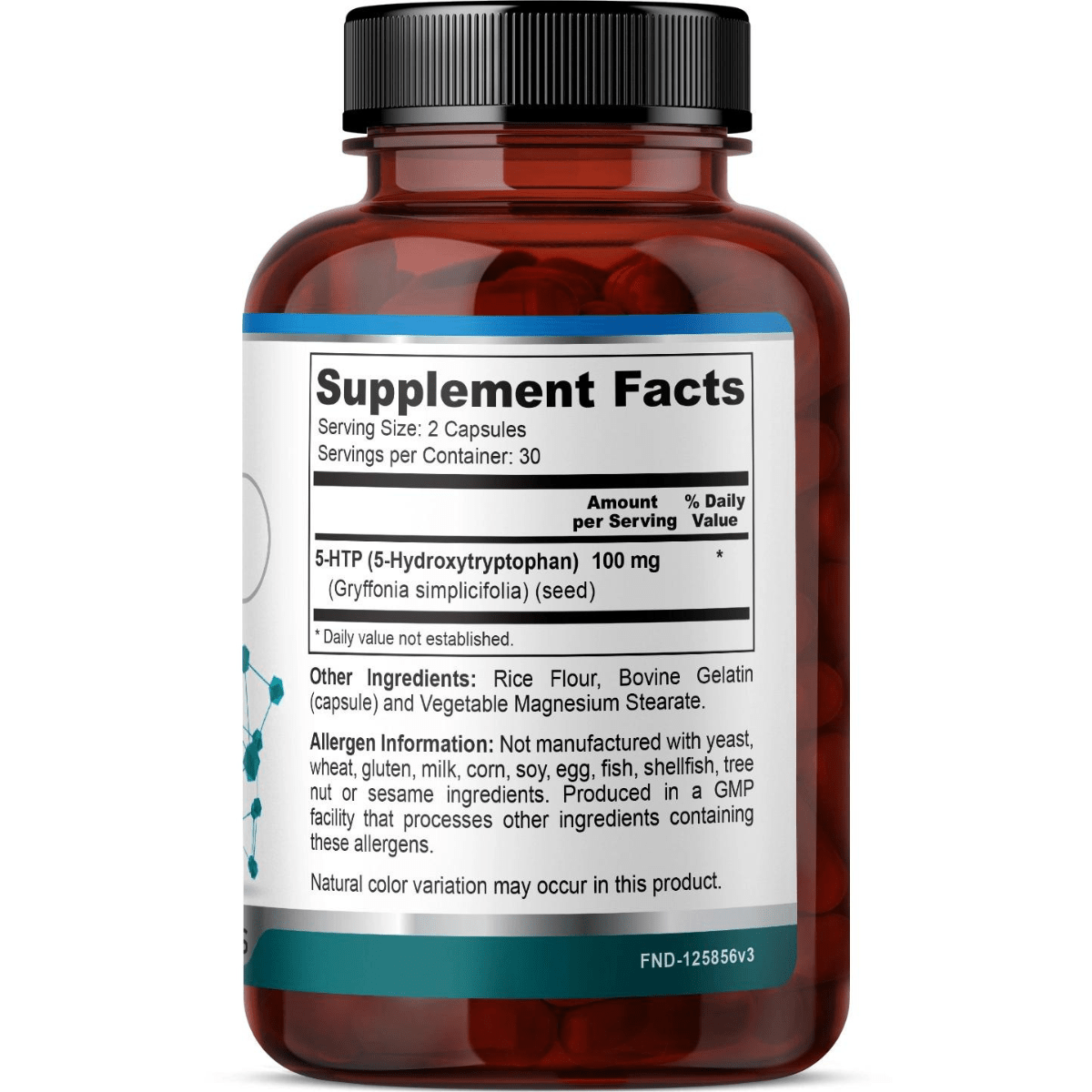 5-HTP - 60 Cápsulas - Haz Tu Pedido