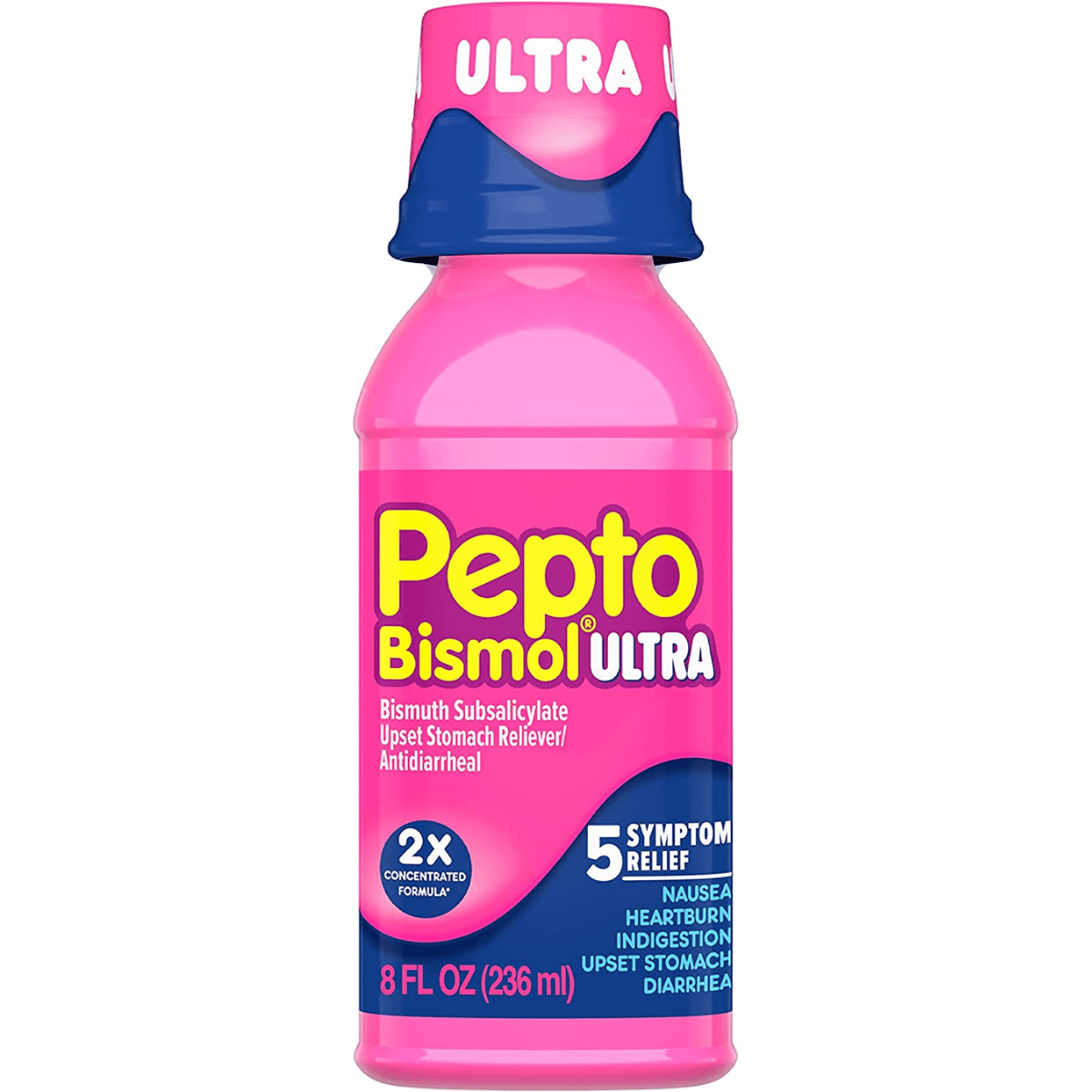 Pepto Bismol Ultra para Nauseas, Acidez Estomacal y Indigestión - 236 ml - Haz Tu Pedido