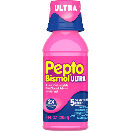 Pepto Bismol Ultra para Nauseas, Acidez Estomacal y Indigestión - 236 ml - Haz Tu Pedido