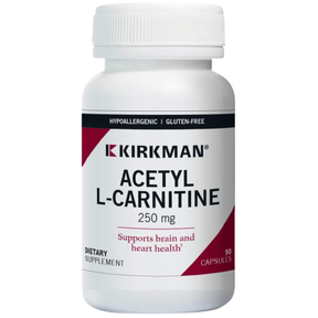 Kirkman Acetil L-Carnitina 250 mg - 90 Cápsulas - Haz Tu Pedido