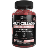 Zeal Naturals Multi Colágeno con Biotina - Melocotón - 60 Gomitas - Haz Tu Pedido