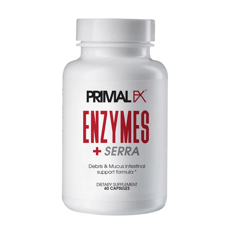 PrimalFX Enzimas + Serra 16 mg - 60 Cápsulas - Haz Tu Pedido
