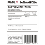 PrimalFX Azadirachta + Neem 500 mg - 90 Cápsulas - Haz Tu Pedido