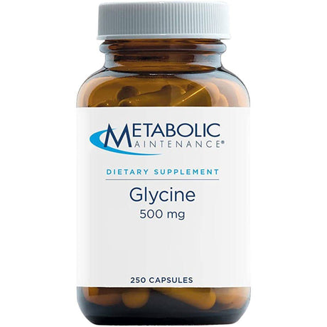 Metabolic Maintenance Glicina 500 MG - 250 Cápsulas - Haz Tu Pedido