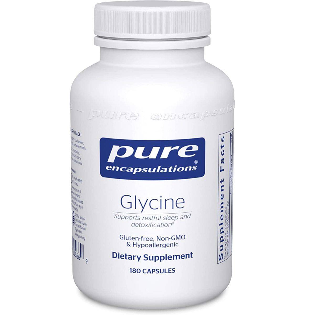 Pure Encapsulations Glicina 1500 MG - 180 Cápsulas - Haz Tu Pedido