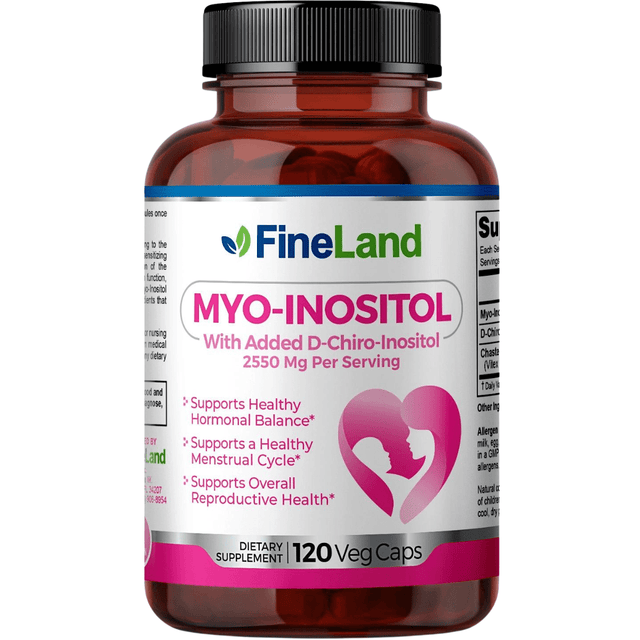 Fineland Myo-Inositol 2000 mg - 120 Cápsulas - Haz Tu Pedido