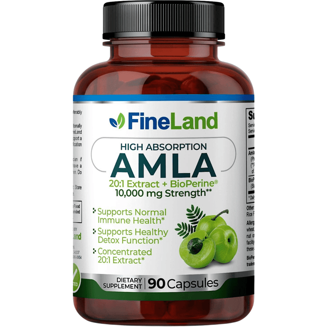 Fineland Amla 10000 mg - 90 Cápsulas - Haz Tu Pedido