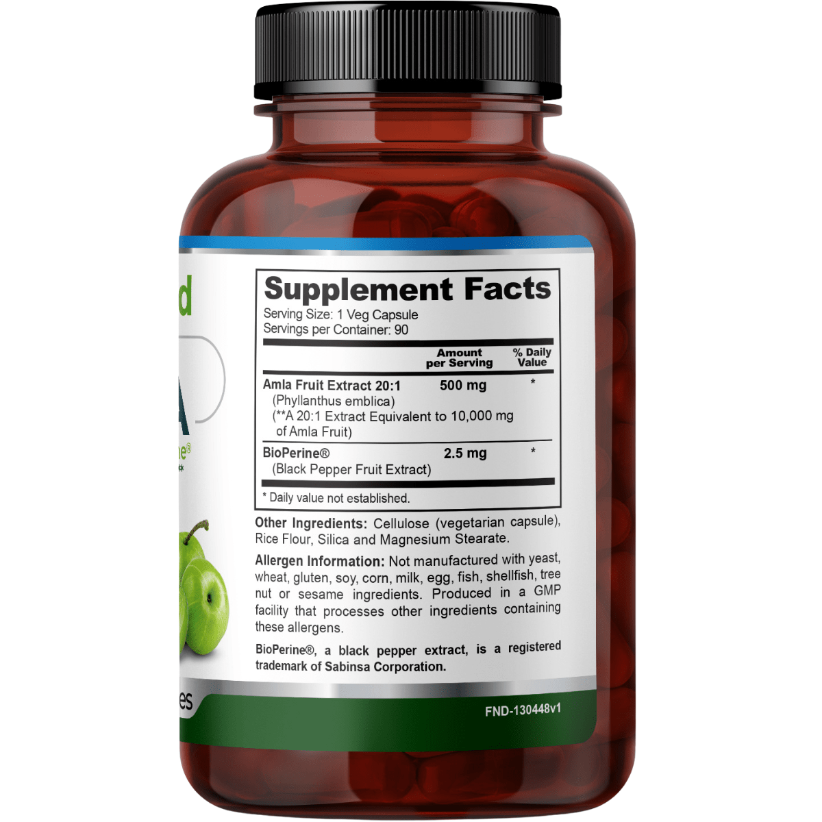 Fineland Amla 10000 mg - 90 Cápsulas - Haz Tu Pedido