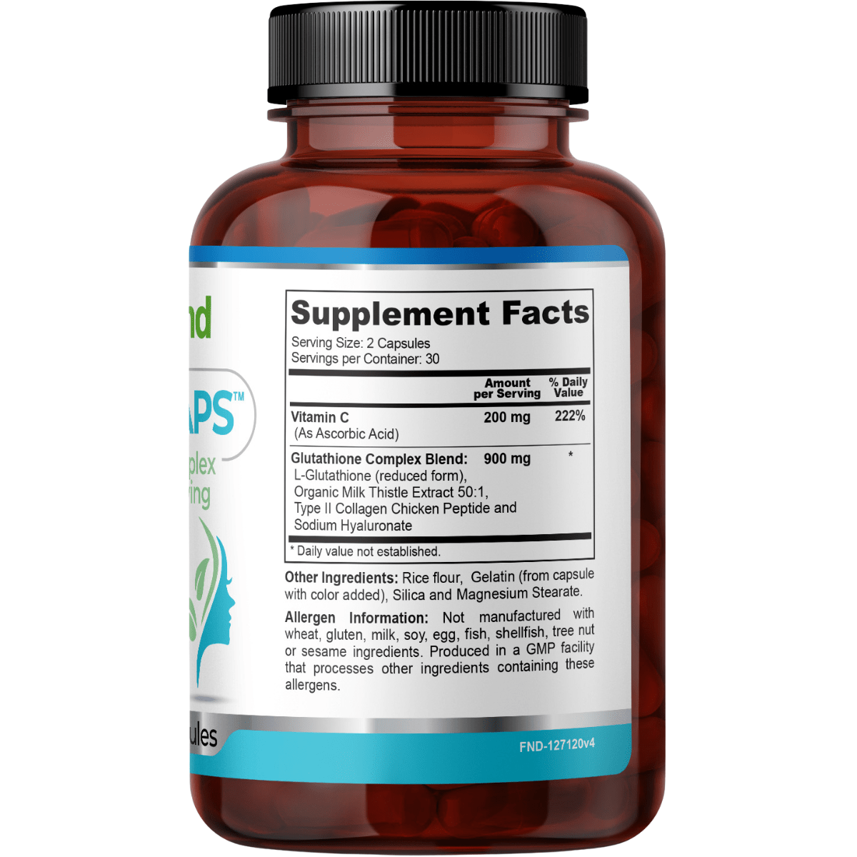 Fineland Complejo Glutatión 900 mg - 60 Cápsulas - Haz Tu Pedido