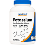 Citrato de Potasio 99 mg - 500 Cápsulas - Haz Tu Pedido