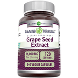 Amazing Nutrition Extracto de Semilla de Uva 16000 mg - 240 Cápsulas Vegetales - Haz Tu Pedido