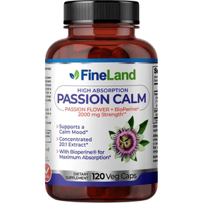 Fineland Flor de la Pasión con Bioperina 2000 mg - 120 Cápsulas - Haz Tu Pedido