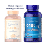 Puritans Pride Vitamina C con Bioflavonoides - 200 Cápsulas - Haz Tu Pedido
